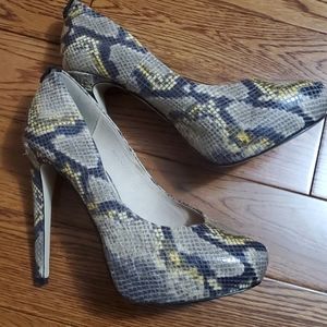 Rudsak Snakeskin Heels